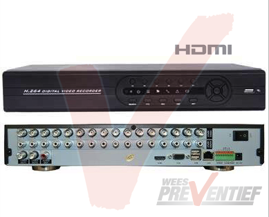 16CH DVR HDMI NL FULL D1