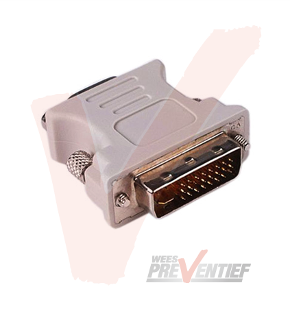 DVI-D (Mannelijk) Naar VGA (Vrouwelijk) Adapter